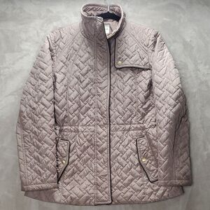 COLE HAAN | LARGE WOMEN'S | QUILTED PUFFER JACKET in PURPLE 3544P7046 357SP246